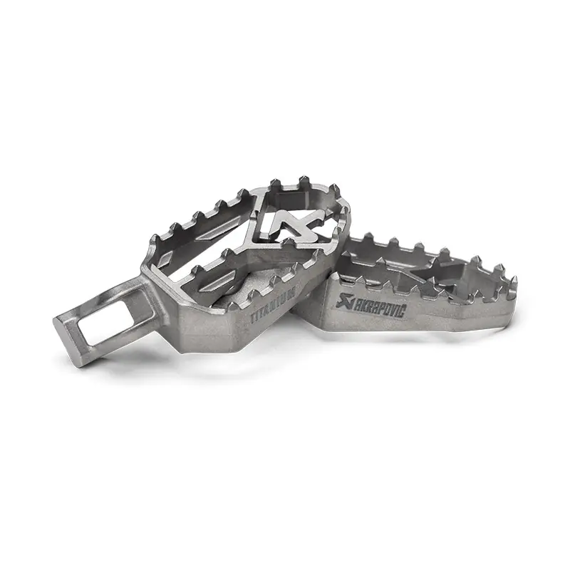 Prezzo Conveniente Pedane Akrapovic Adventure Titanio Triumph Tiger-