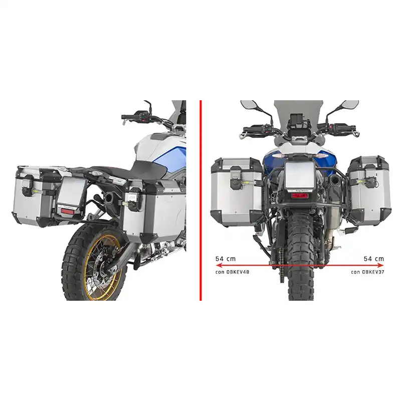 Portavaligie Laterale Givi PLO5145CAM- Offerta Lampo