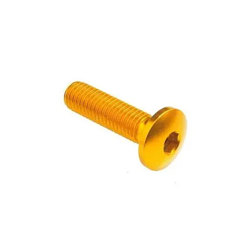 A Buon Prezzo Vite Bombata Lightech M6 x 20 Ergal oro-