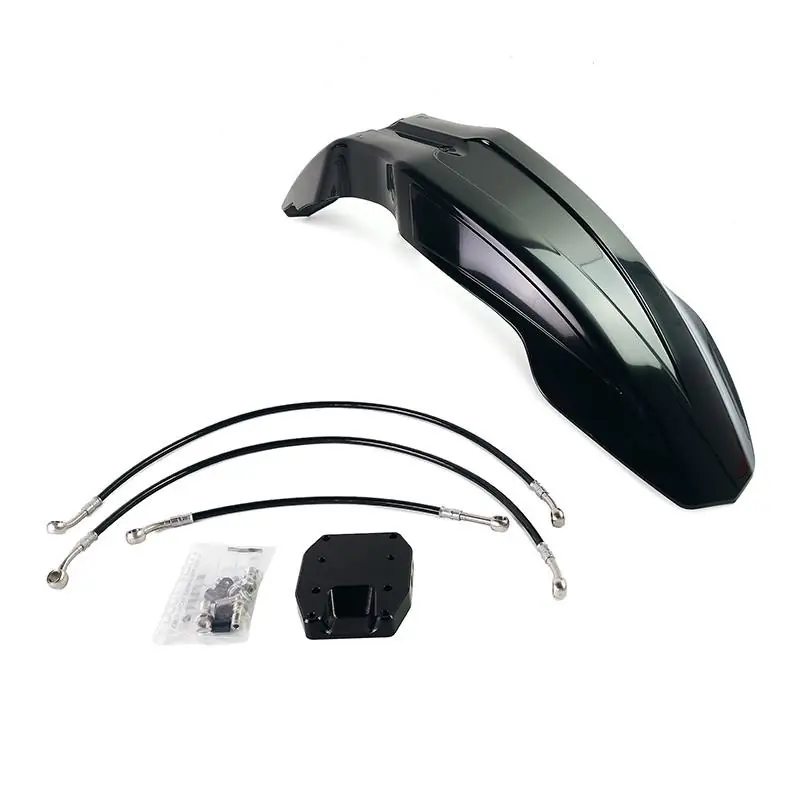 Ultimissimo Modello Kit Parafango Alto Unit Garage 3224 nero-