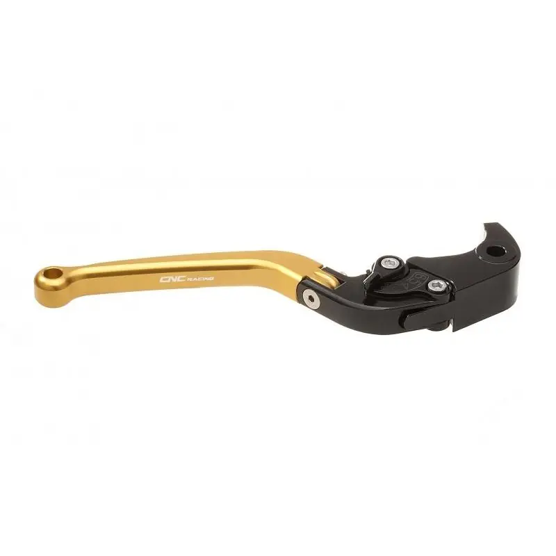 Leva Freno Piegabile Lunga Cnc Racing LBF09G oro- Professionale