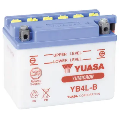 OKYAMI BATTERIA YB4L-B CON ACIDO- Spedizione Espresso