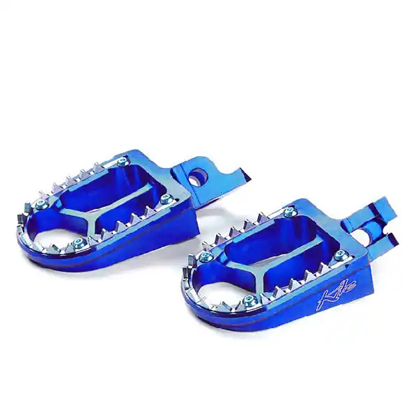 Pedane poggiapiedi Kite SUZUKI RMZ 450 08-09 Blu- Economico