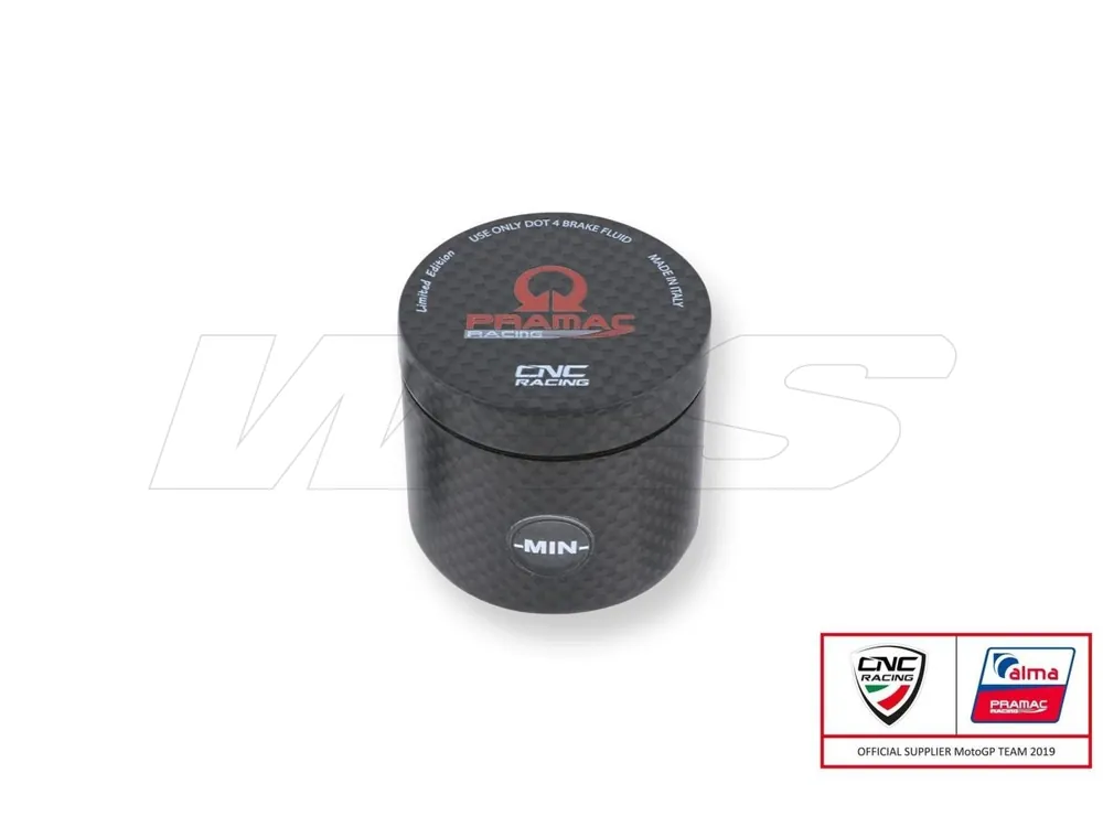 SERBATOIO FRENO ANT. 25ML PRAMAC CARBONIO CNC RACING DUCATI MULTISTRADA 1000 2003-06- Professionale