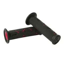 Pagamento Sicuro Manopole strada 717 in gomma Rosso/Nero