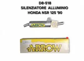 Economico Silenziatore Arrow per Honda NSR 125 (1990) in alluminio - 518