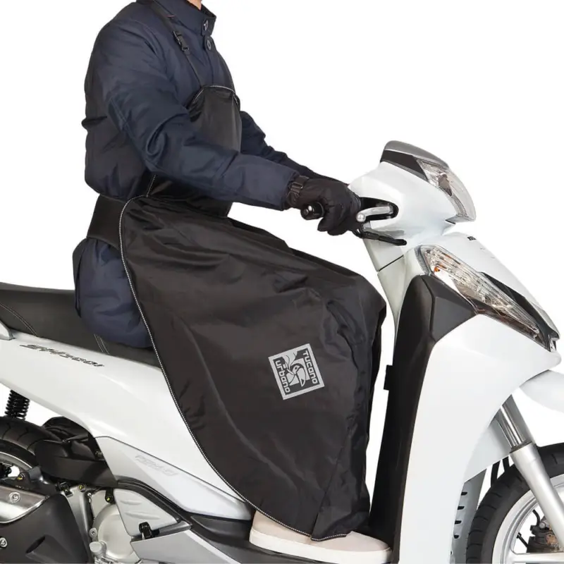 TUCANO URBANO R194 Coprigambe impermeabile universale scooter per proteggersi dal freddo e dalla pioggia Popolare
