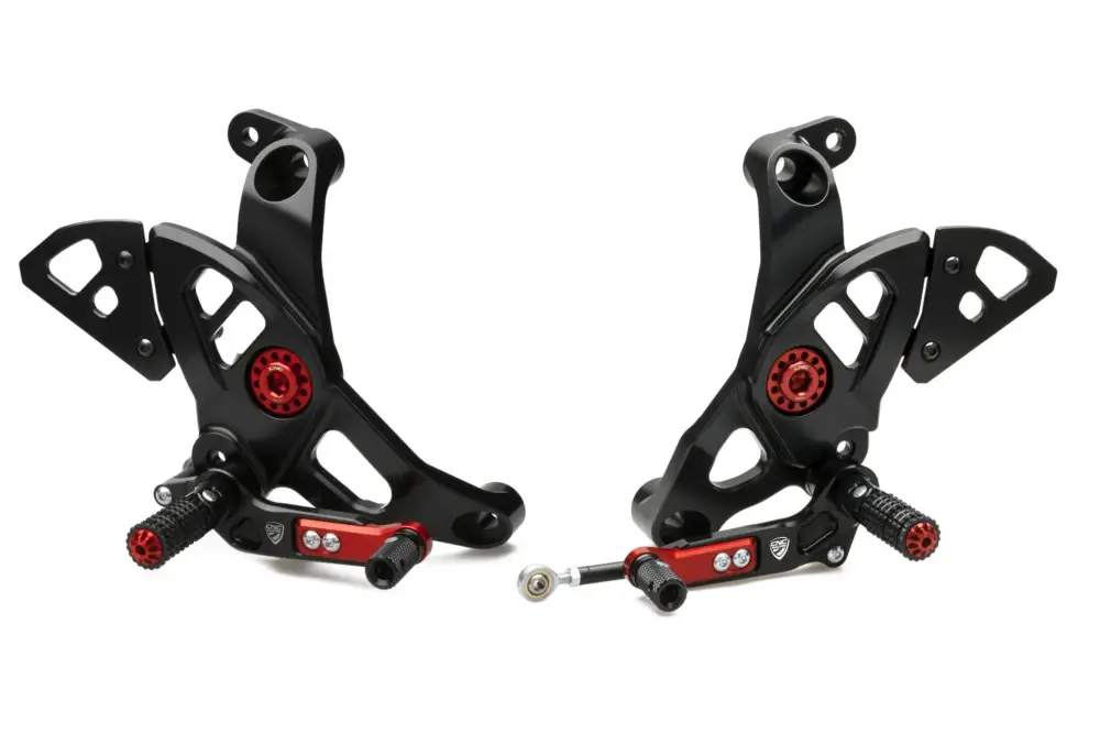CNC RACING Pedane regolabili Ducati Pagamento Sicuro