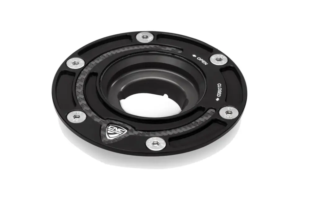 Ultimissimo Modello CNC RACING Tappo serbatoio carburante - flangia Carbon