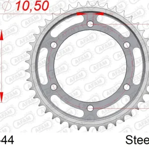 Corona AFAM 12601-44 in acciaio passo 530 YAMAHA FZX 700 FAZER 1986 -1987 Subito Disponibile