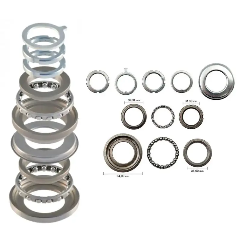 Serie Cuscinetti Sterzo Completa APRILIA SCARABEO LIGHT 250-300-400 Nuovo Arrivo