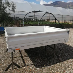 CASSONE COMPLETO DI SPONDE PER PIAGGIO APE MP TUTTI I MODELLI NUOVO Nuovo Arrivo