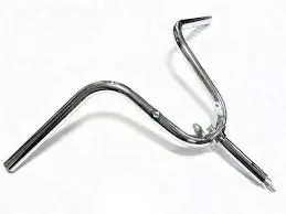 MANUBRIO CROMATO CUPPINI DIAMETRO PIANTONE 22MM PER PIAGGIO BOXER Promozione