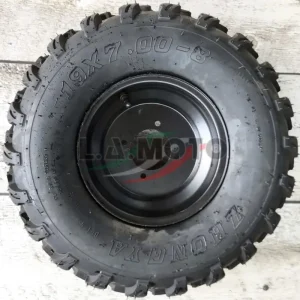 PNEUMATICO COMPLETO DI CERCHIO 19 700 8 PER QUAD Scelto Dai Clienti