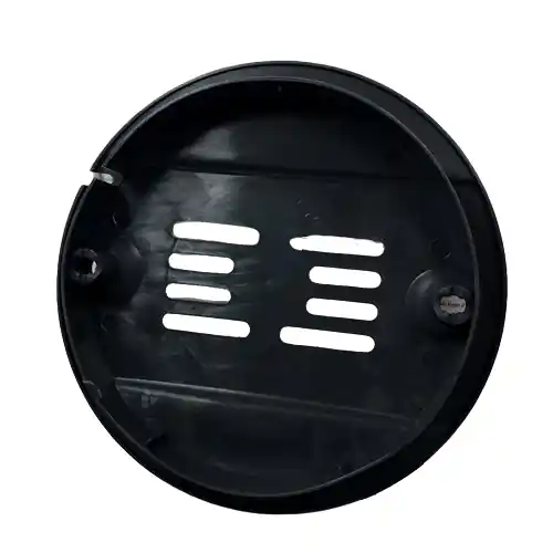 256986 COPRI RUOTA DI SCORTA PROTEZIONE IN PLASTICA NERO/GRIGIO SCURO PER VESPA 50 125 Sconto