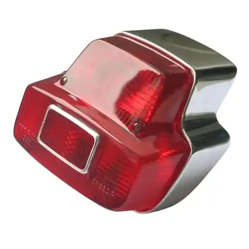 Promozione FANALINO POSTERIORE IN METALLO PER VESPA 125 150 SUPER SPRINT 180 SS 125 GT