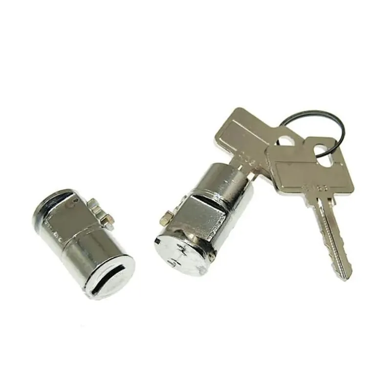 COPPIA CILINDRETTI PER MANIGLIE PORTIERE DESTRA E SINISTRA SERRATURA PIAGGIO APE MP APE CAR-MAX APECAR P2-P3 APE POKER Promo Stagionale