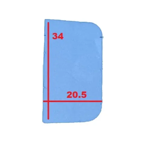 Occasione VETRO PLEXIGLASS SPORTELLO FISSO DESTRO/ SINISTRO APE AC1