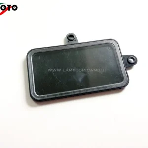 PORTA BOLLO ASSICURAZIONE NERO PER MOTO D’EPOCA PIAGGIO VESPA SI CIAO 2 ATTACCHI Nuovo Arrivo