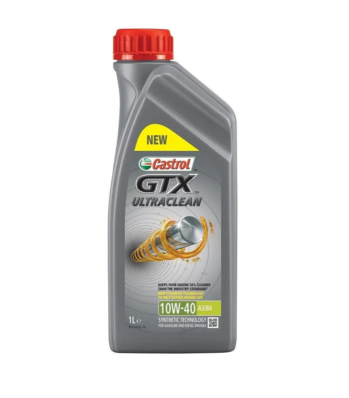 Vendita Finale OLIO MOTORE CASTROL GTX ULTRACLEAN 10W40 SEMI-SINTETICO ACEA A3/B4 SL/CF 1LITRO